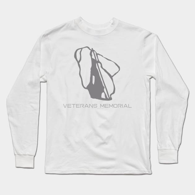 Veterans Memorial Resort 3D Long Sleeve T-Shirt by Mapsynergy